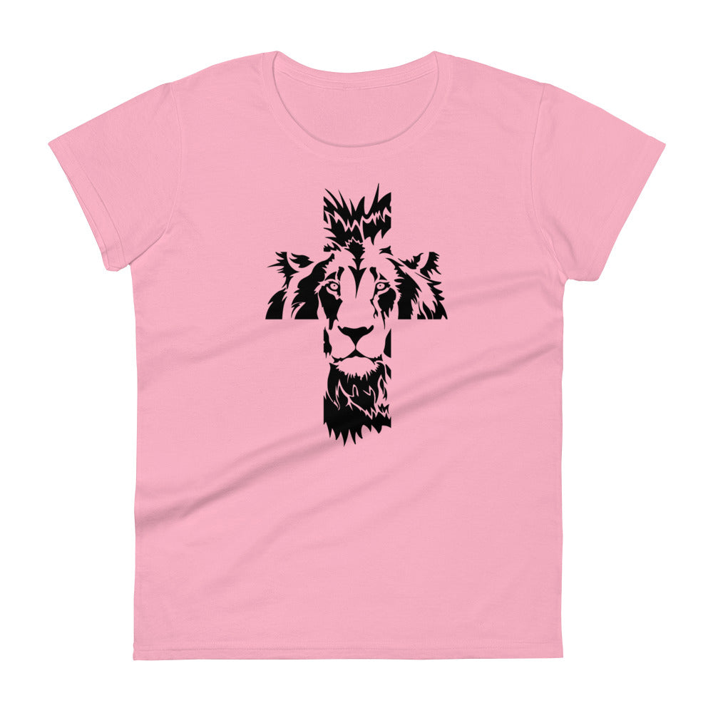 Aslan Cross Women's Tee Women's Tee Charity Pink S 