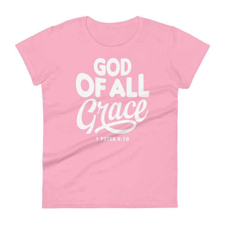 God of All Grace Women's Tee Women's Tee Charity Pink S 