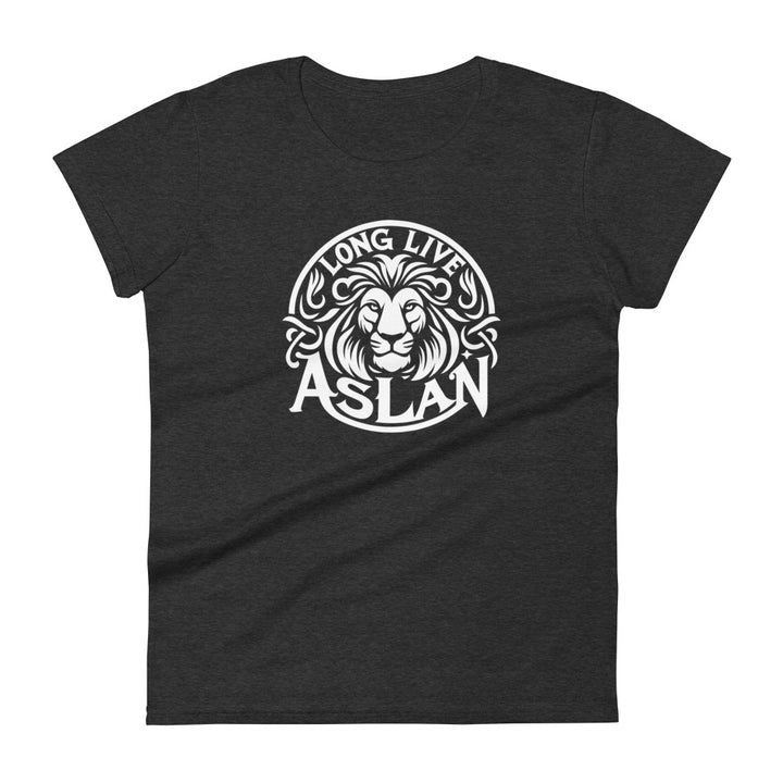 Long Live Aslan Women's Tee Women's Tee Heather Dark Grey S 