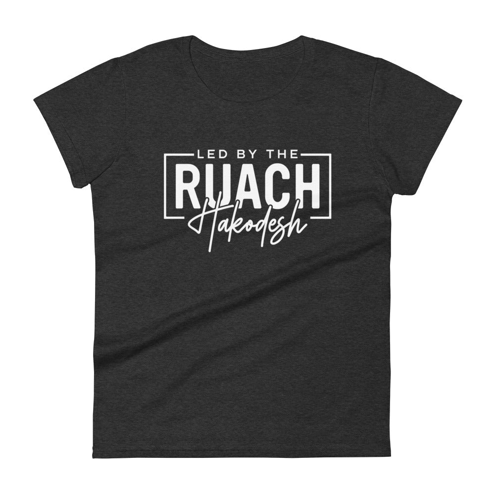 Led By Ruach Hakodesh Women's Tee Women's Tee Heather Dark Grey S 