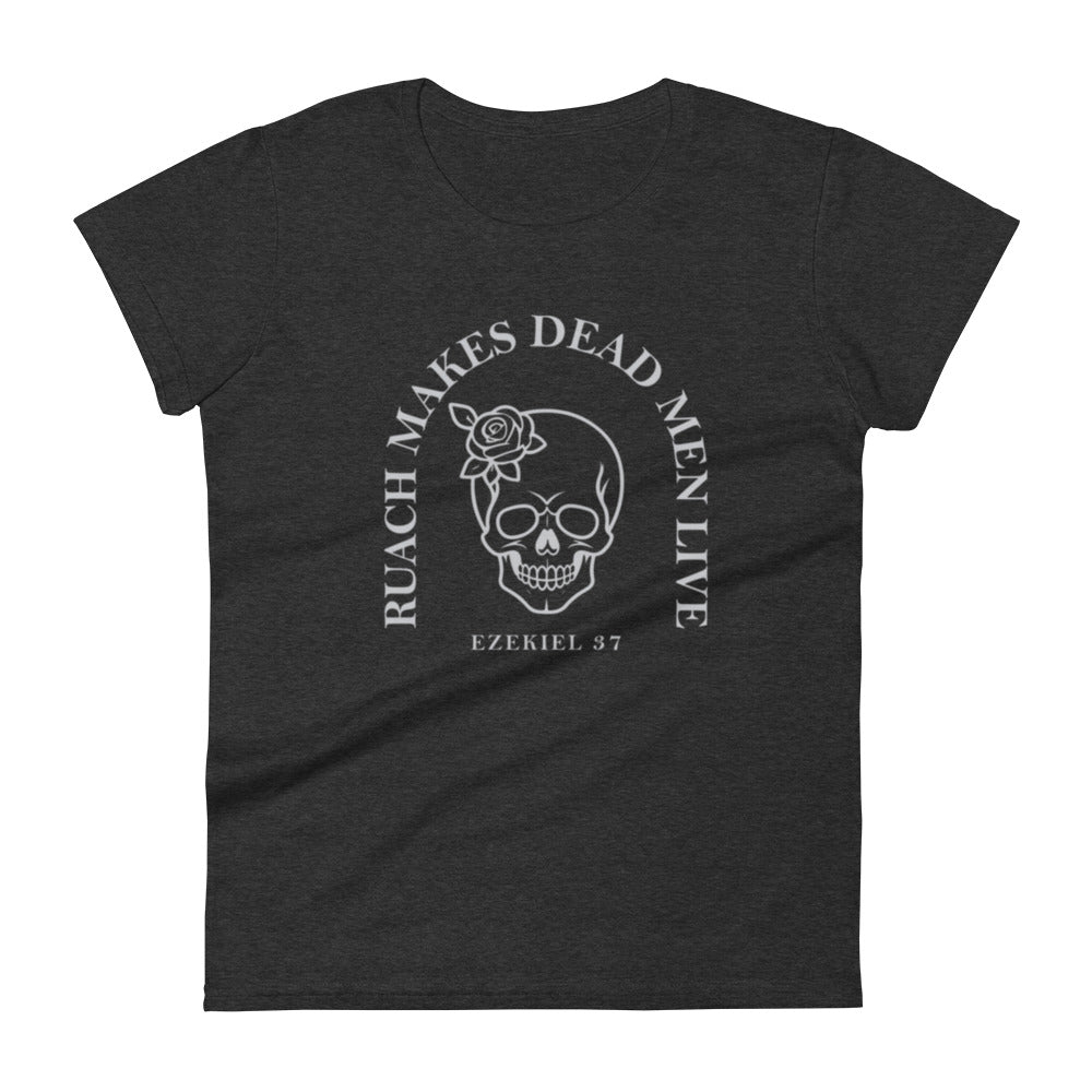 Ruach Makes Dead Men Live Women's Tee Women's Tee Heather Dark Grey S 