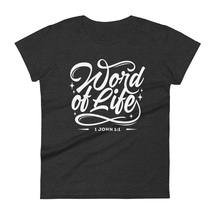 Word of Life Women's Tee Women's Tee Heather Dark Grey S 