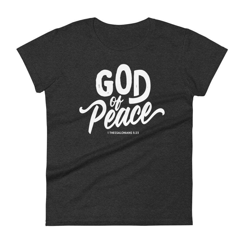 God of Peace Women's Tee Women's Tee Heather Dark Grey S 