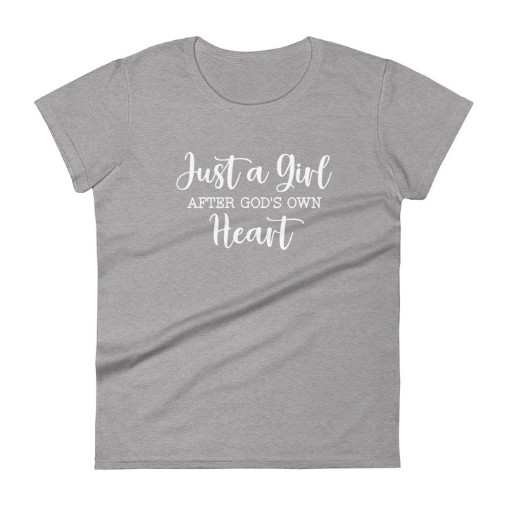 Girl After God Women's Tee Women's Tee Heather Grey S 