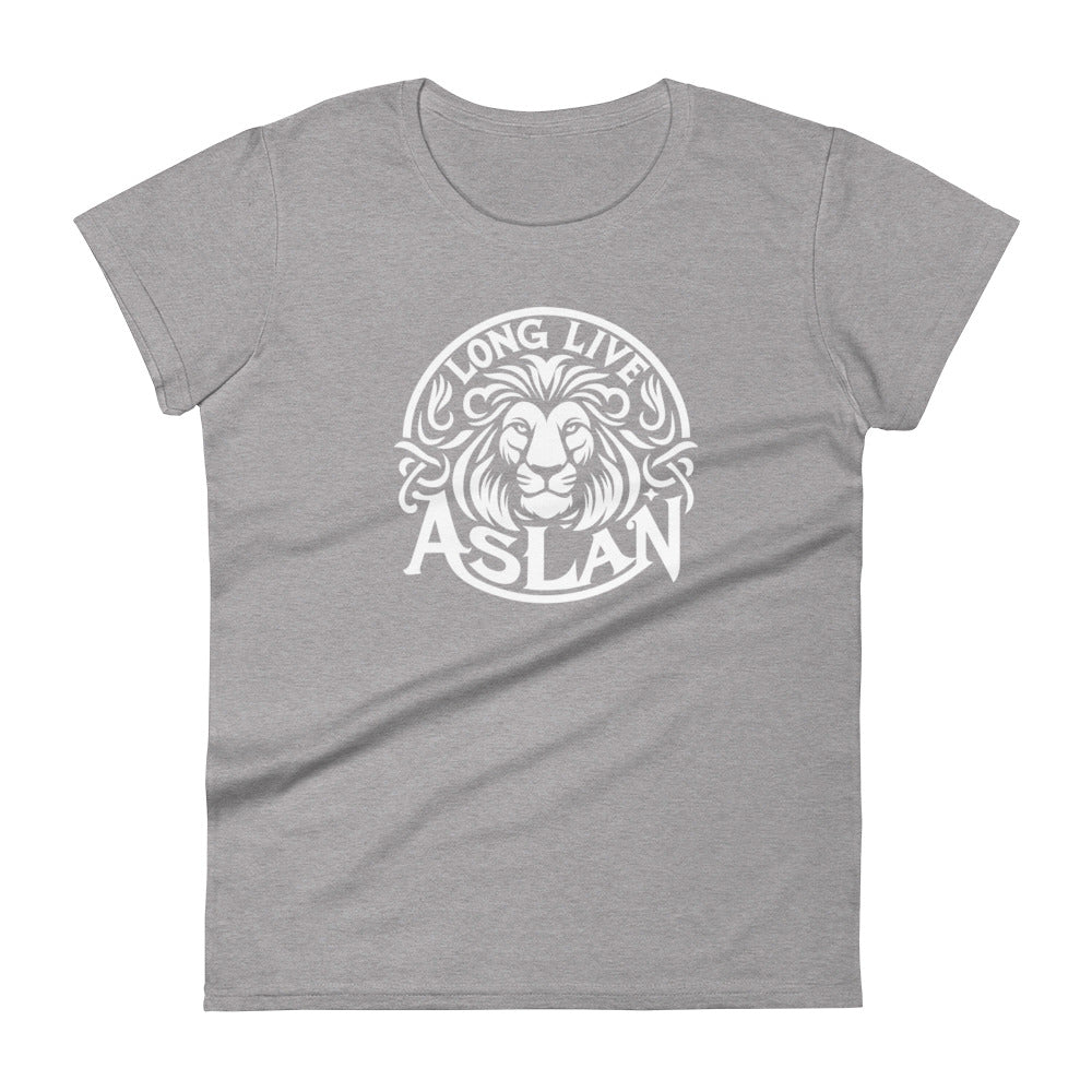 Long Live Aslan Women's Tee Women's Tee Heather Grey S 