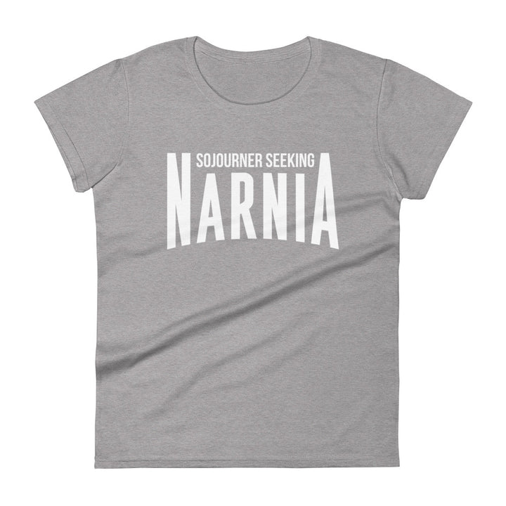 Sojourner Seeking Narnia Women's Tee Women's Tee Heather Grey S 