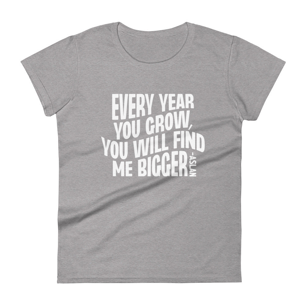 Every Year You Grow Women's Tee Women's Tee Heather Grey S 