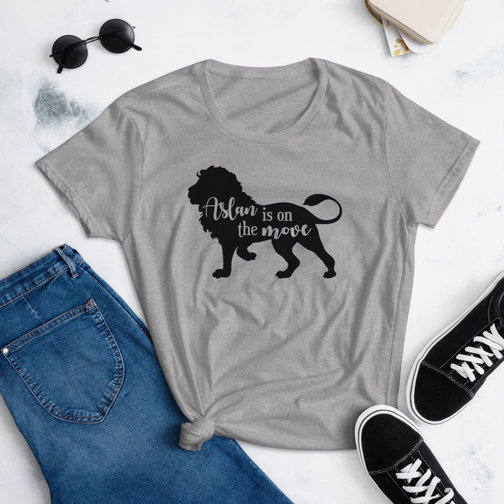 Aslan Is On The Move Women's Tee Women's Tee   