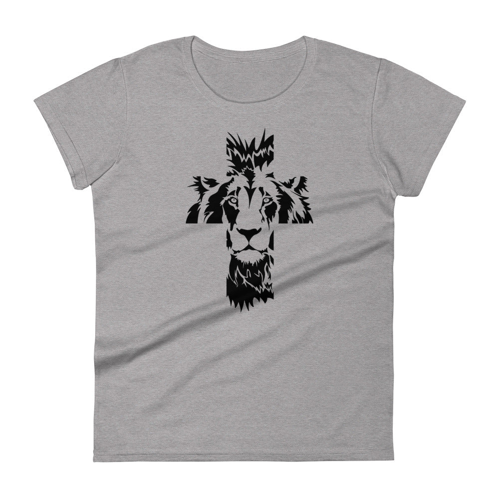 Aslan Cross Women's Tee Women's Tee Heather Grey S 