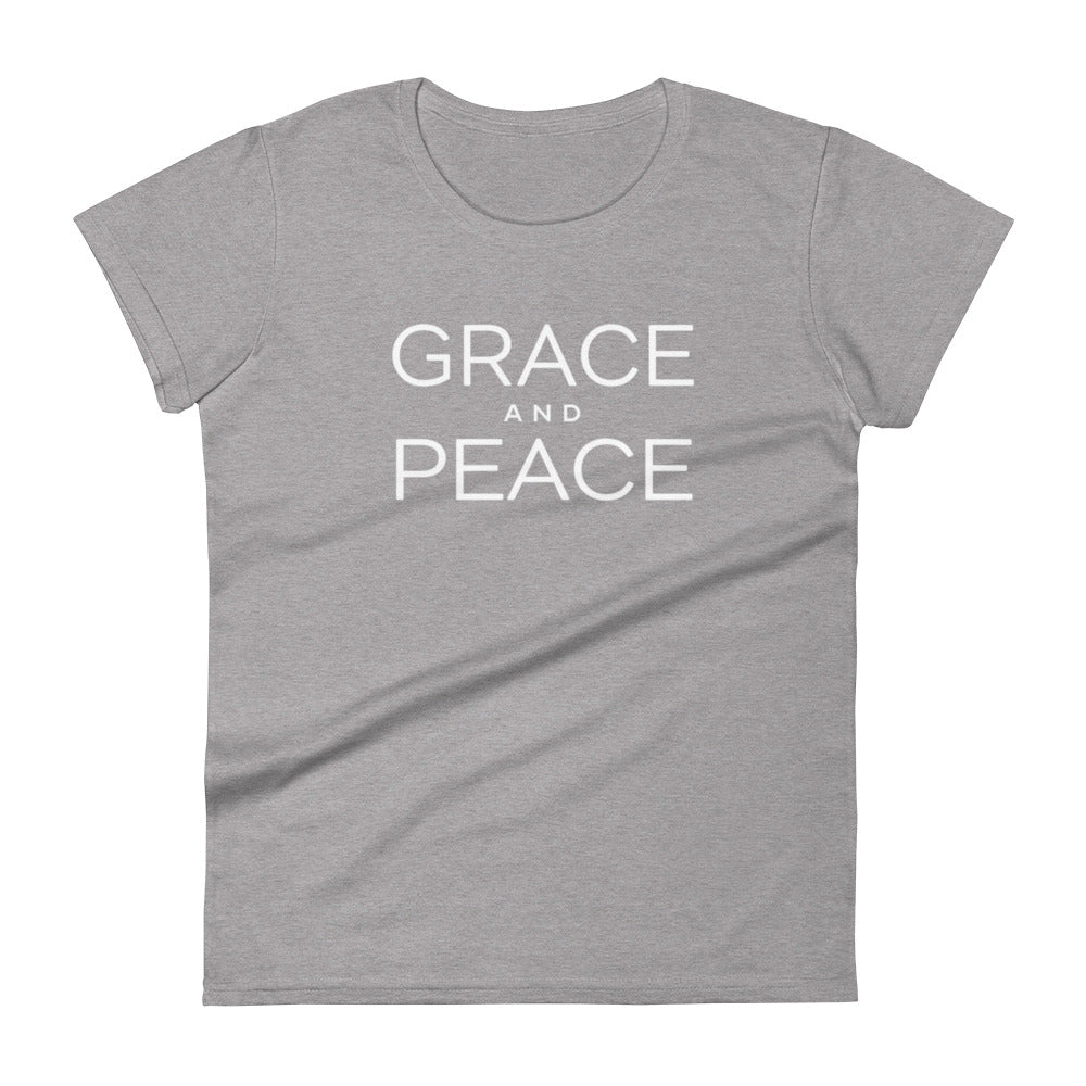 Grace and Peace Women's Tee Women's Tee Heather Grey S 