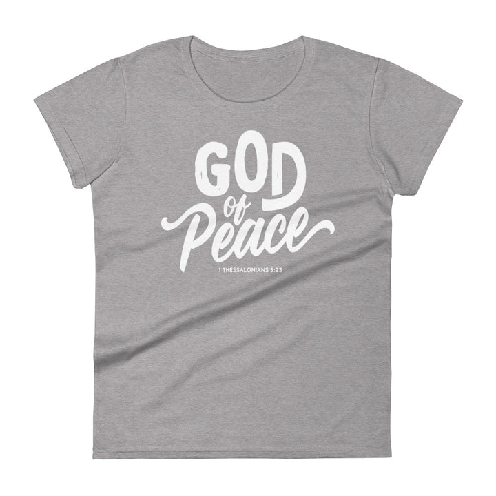 God of Peace Women's Tee Women's Tee Heather Grey S 