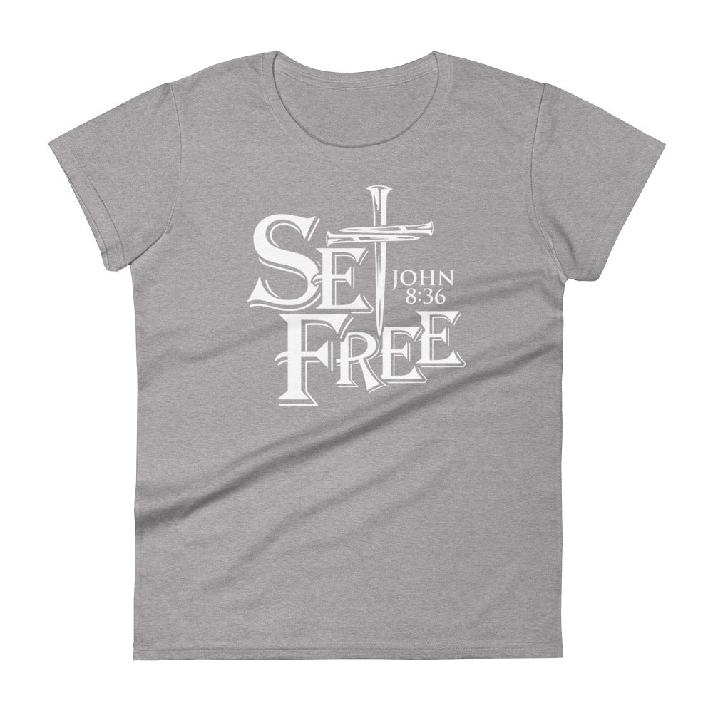 Set Free Women's Tee Women's Tee Heather Grey S 