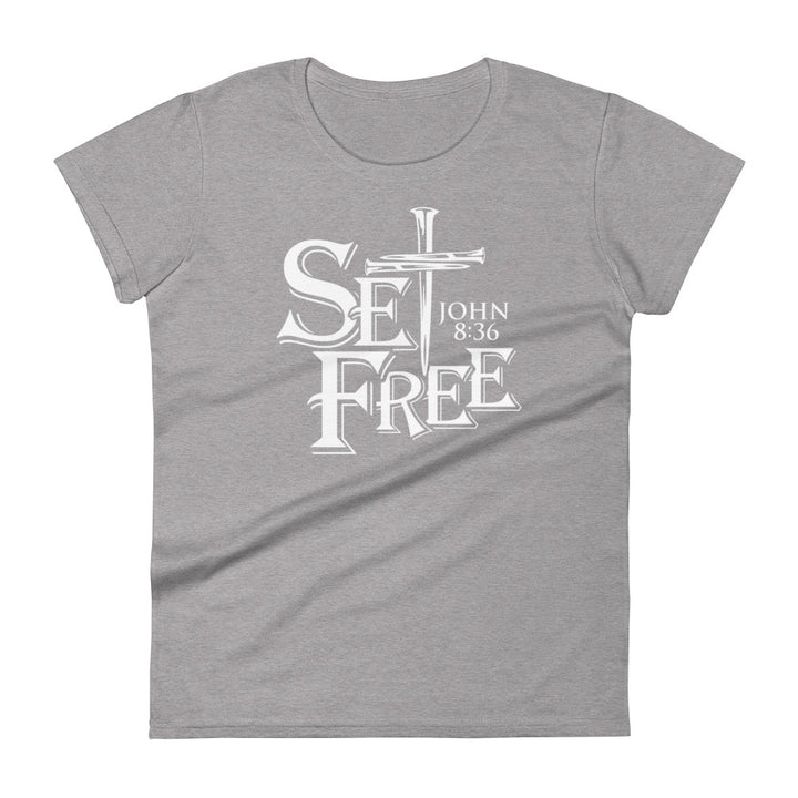 Set Free Women's Tee Women's Tee Heather Grey S 