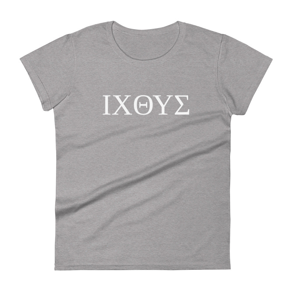 ΙΧΘΥΣ Women's Tee Women's Tee Heather Grey S 