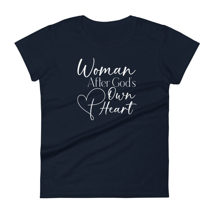 Woman After God Women's Tee Women's Tee Navy S 