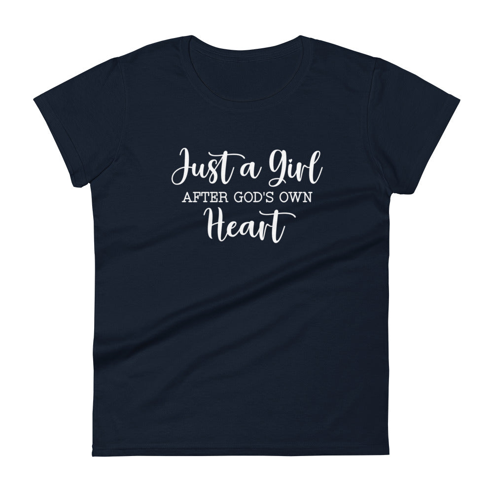 Girl After God Women's Tee Women's Tee Navy S 