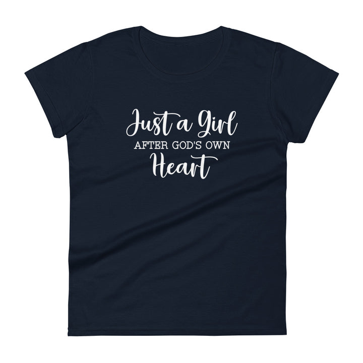 Girl After God Women's Tee Women's Tee Navy S 