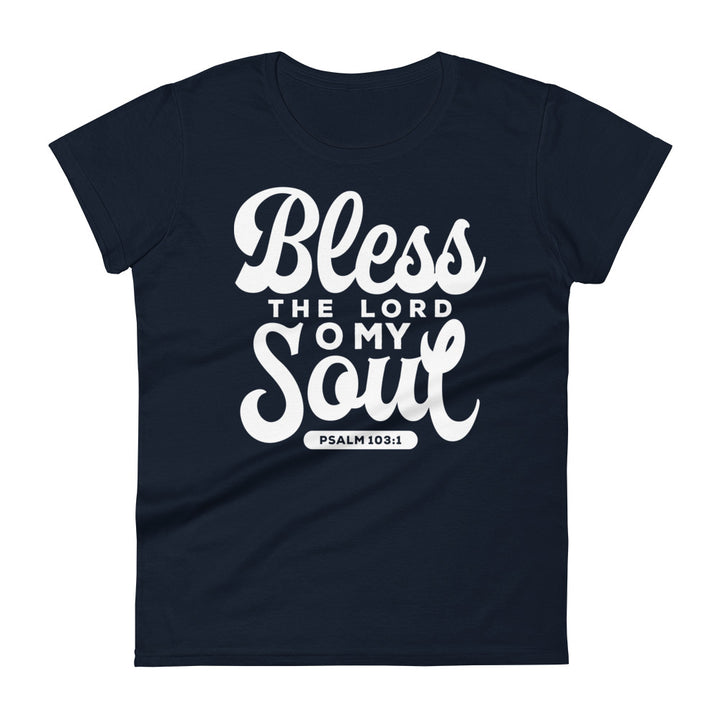 Bless the Lord Women's Tee Women's Tee Navy S 