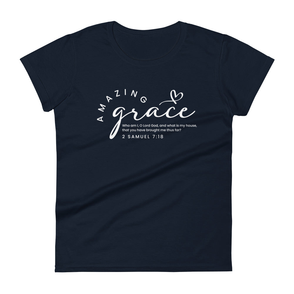 Amazing Grace Women's Tee Women's Tee Navy S 