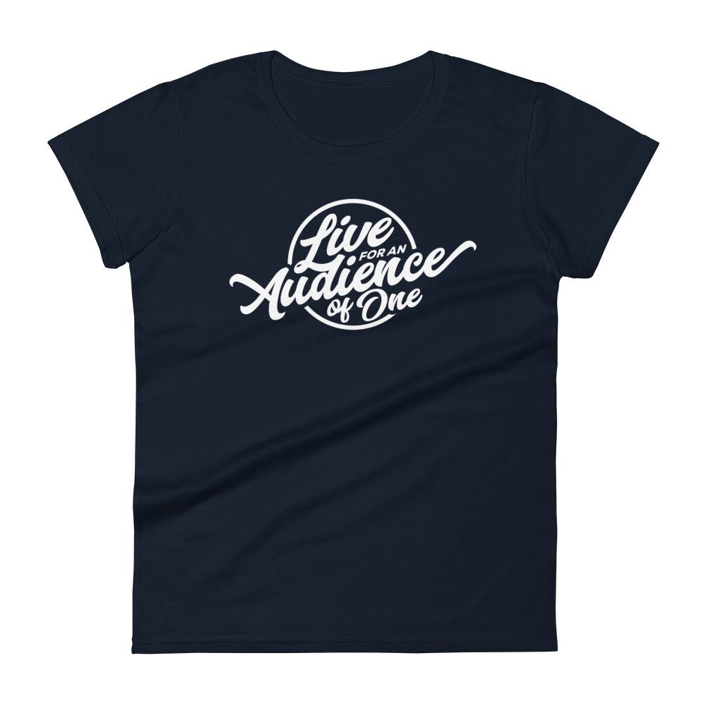 Audience of One Women's Tee Women's Tee Navy S 