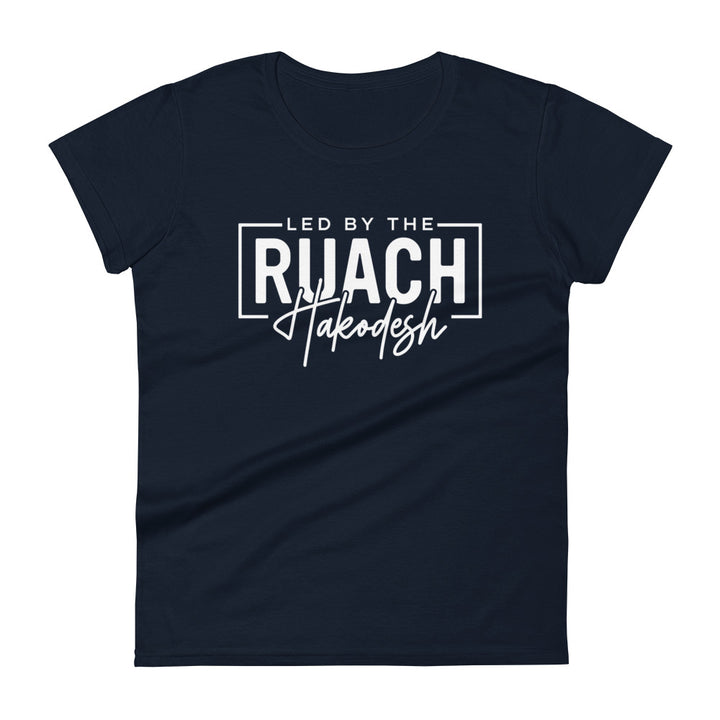 Led By Ruach Hakodesh Women's Tee Women's Tee Navy S 