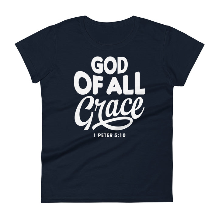 God of All Grace Women's Tee Women's Tee Navy S 