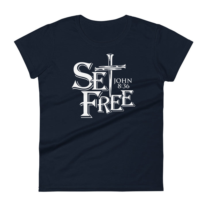 Set Free Women's Tee Women's Tee Navy S 