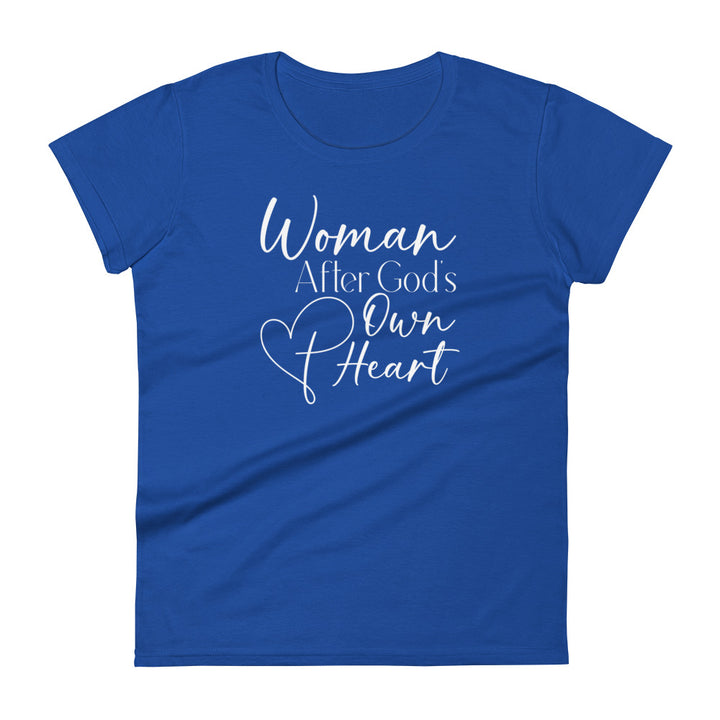 Woman After God Women's Tee Women's Tee Royal Blue S 