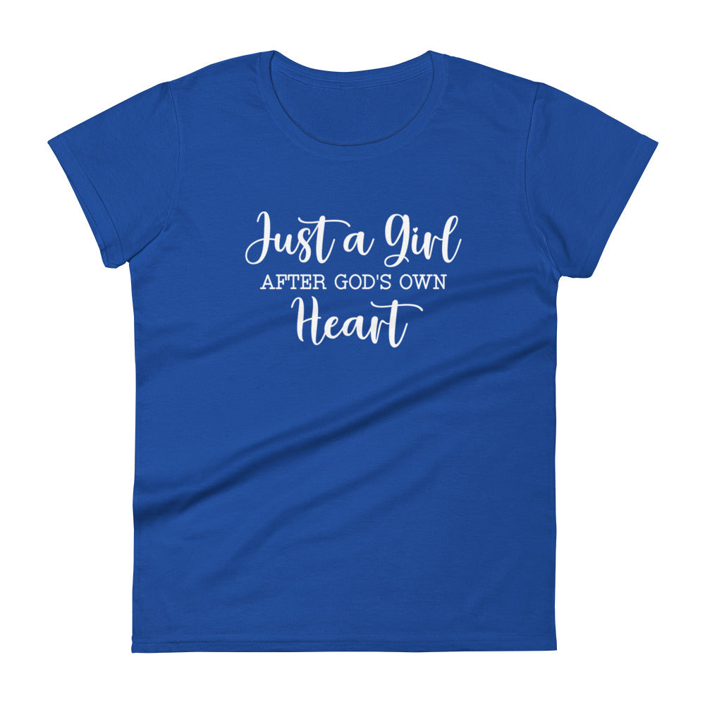 Girl After God Women's Tee Women's Tee Royal Blue S 