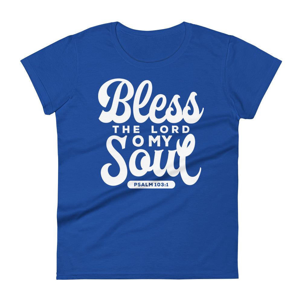 Bless the Lord Women's Tee Women's Tee Royal Blue S 