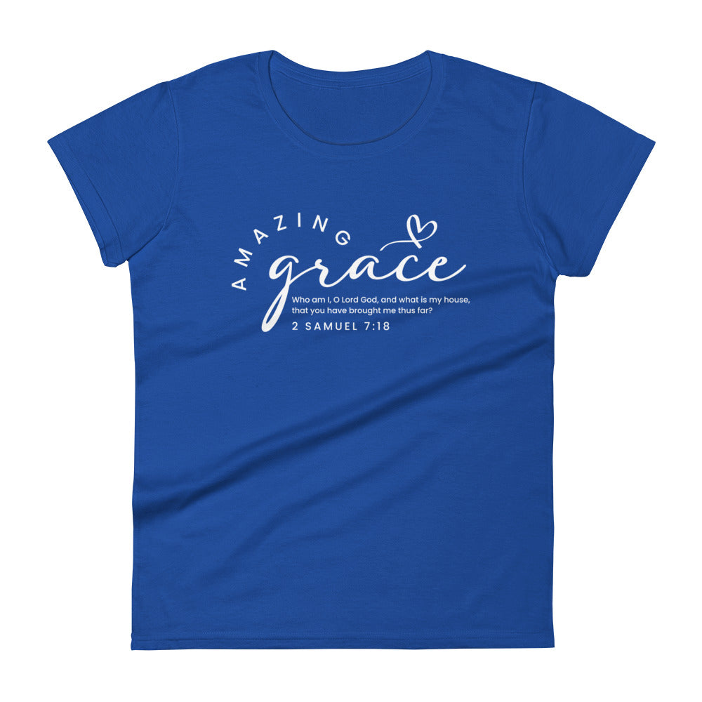 Amazing Grace Women's Tee Women's Tee Royal Blue S 