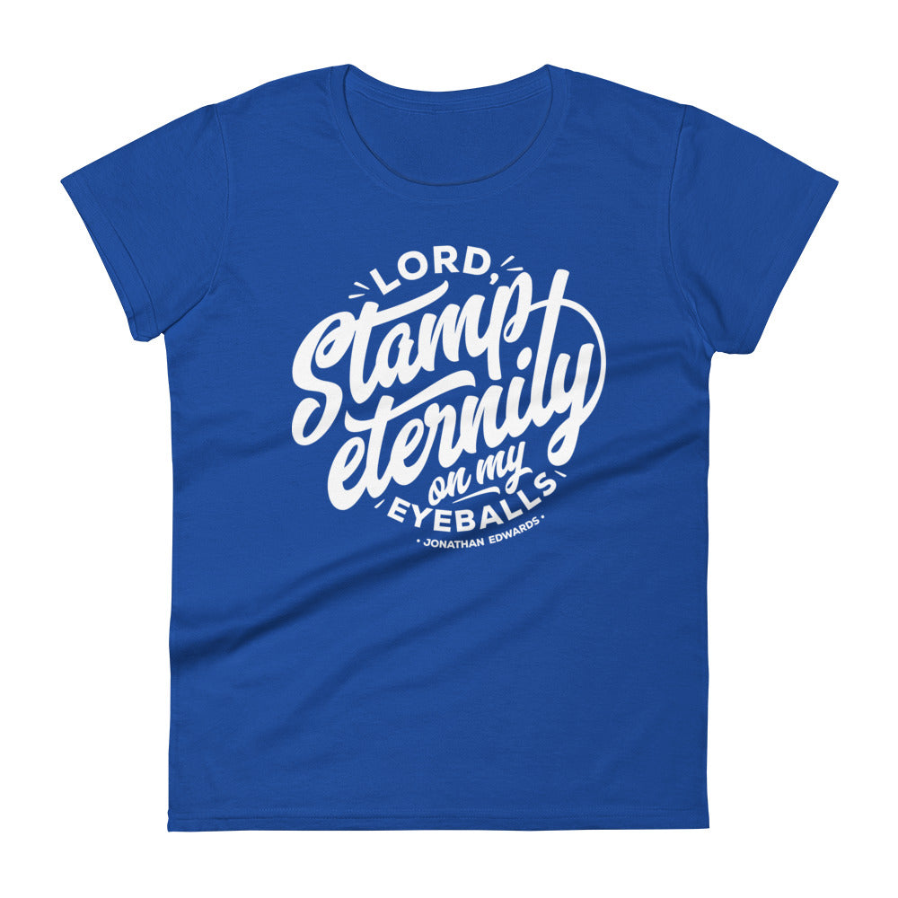 Stamp Eternity Women's Tee Women's Tee Royal Blue S 