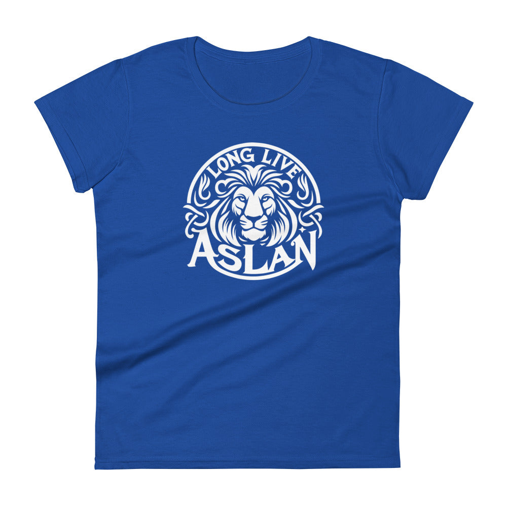 Long Live Aslan Women's Tee Women's Tee Royal Blue S 