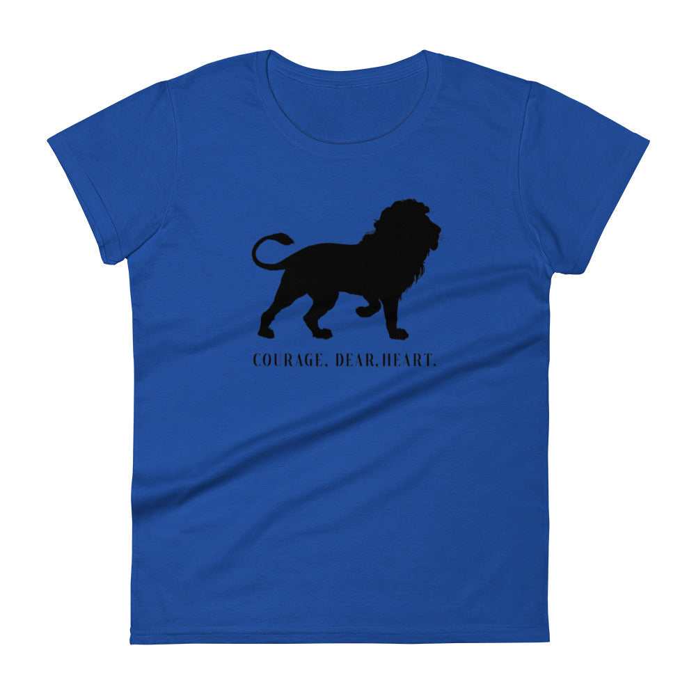 Courage Dear Heart Women's Tee Women's Tee Royal Blue S 