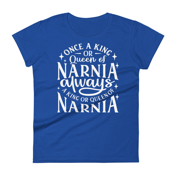 King or Queen Narnia Women's Tee Women's Tee Royal Blue S 