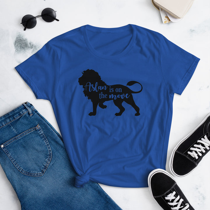 Aslan Is On The Move Women's Tee Women's Tee   