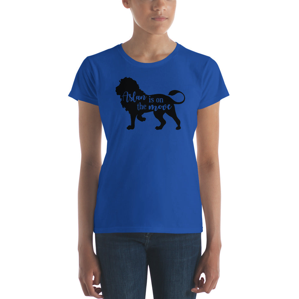 Aslan Is On The Move Women's Tee Women's Tee   