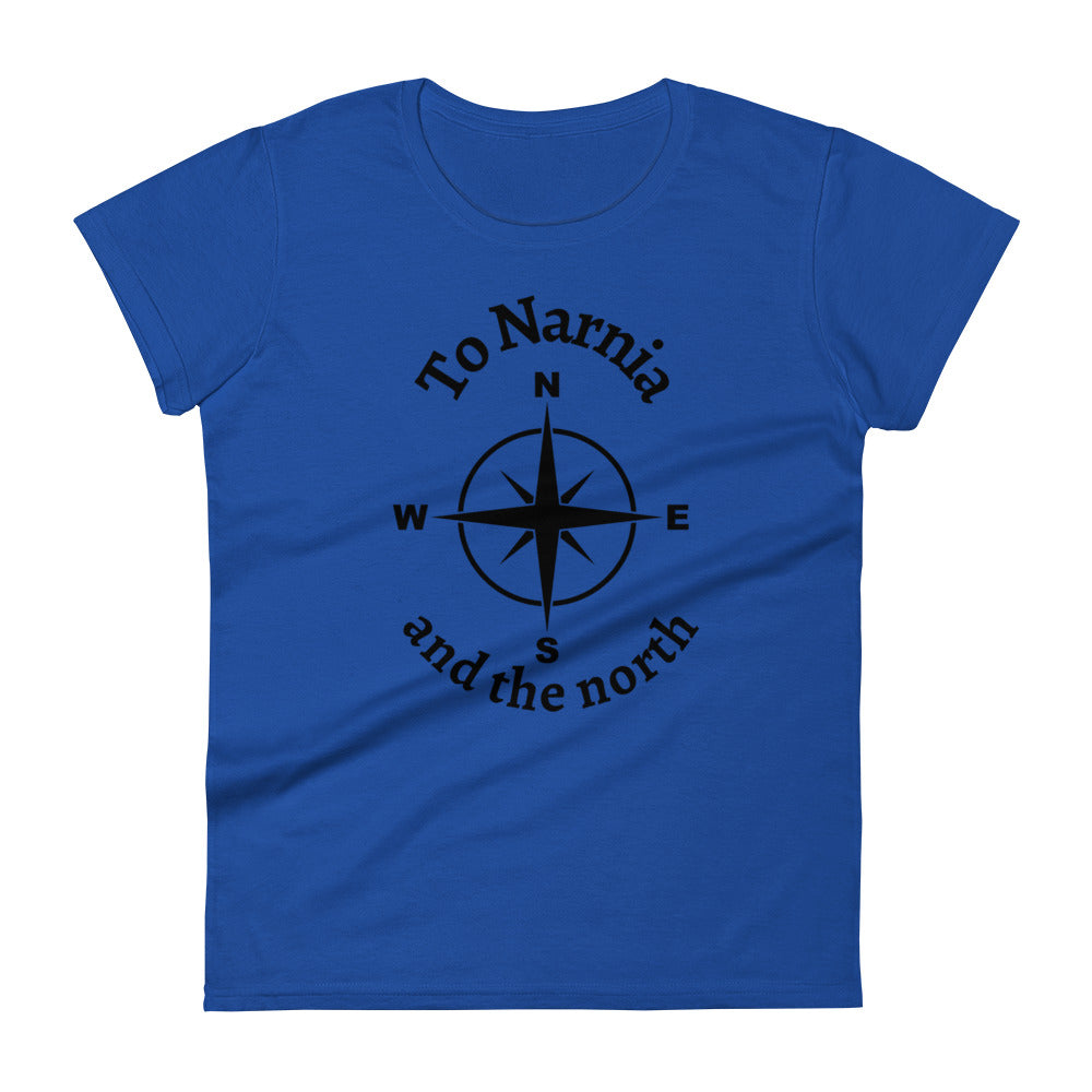 To Narnia Women's Tee Women's Tee Royal Blue S 