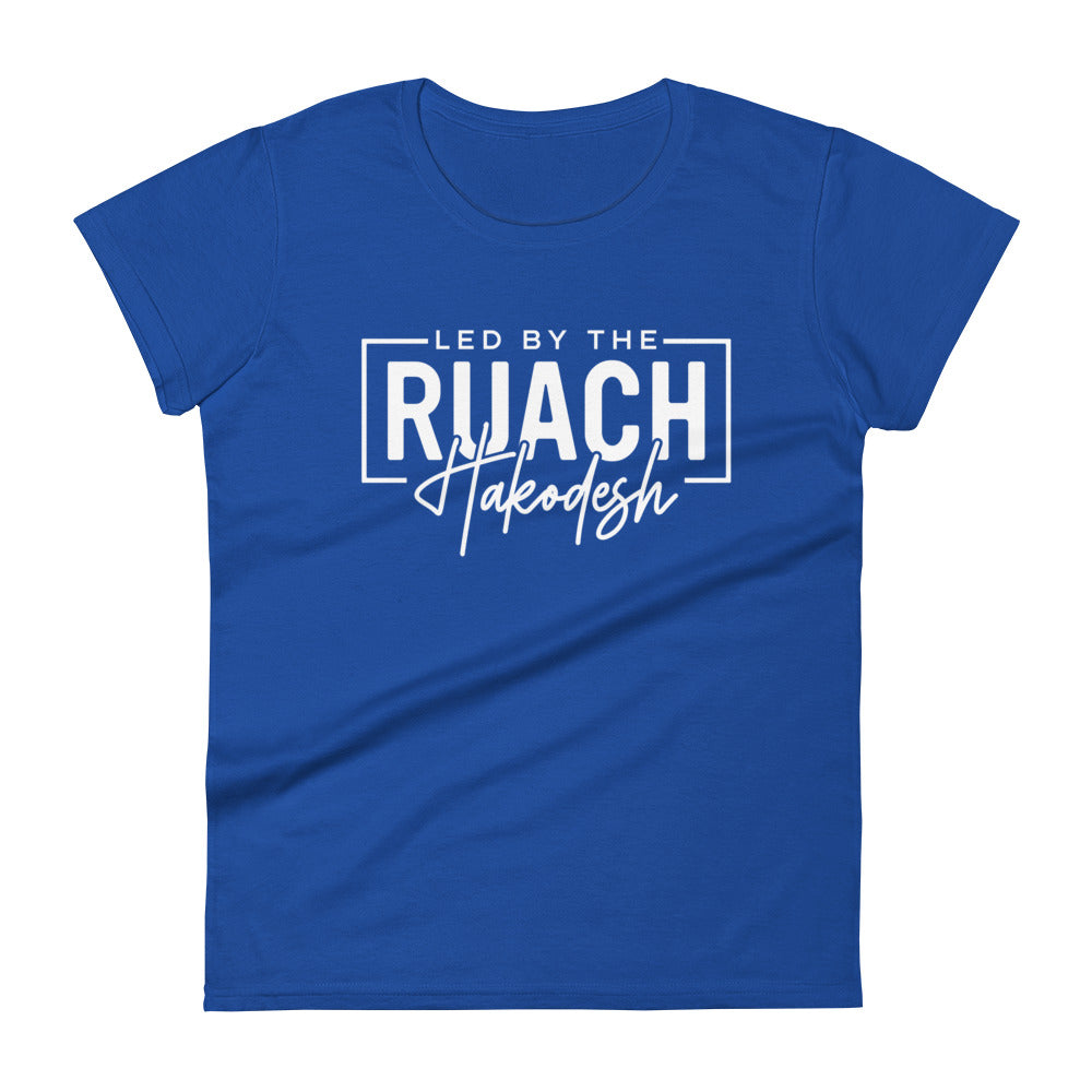 Led By Ruach Hakodesh Women's Tee Women's Tee Royal Blue S 