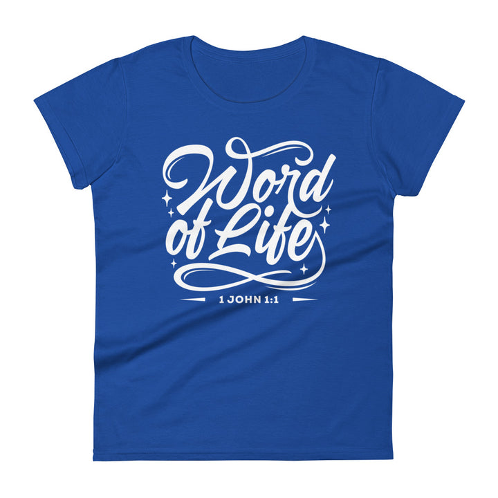 Word of Life Women's Tee Women's Tee Royal Blue S 