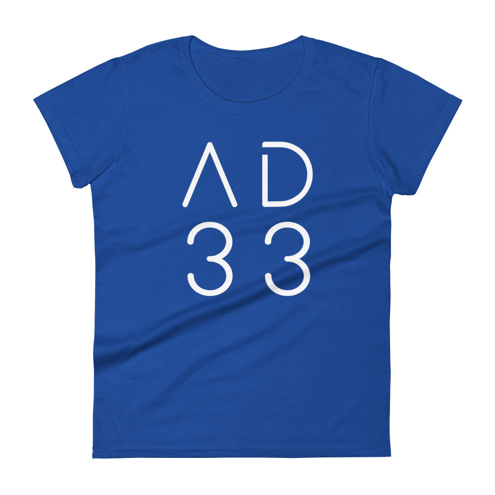 AD 33 Women's Tee Women's Tee Royal Blue S 