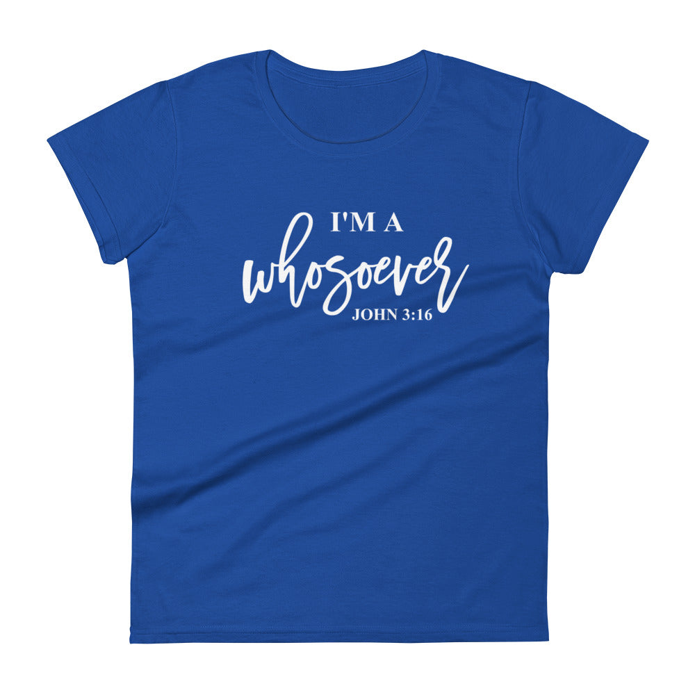 I'm A Whosoever Women's Tee Women's Tee Royal Blue S 