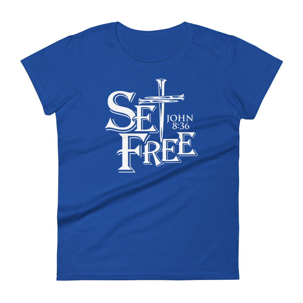 Set Free Women's Tee Women's Tee Royal Blue S 