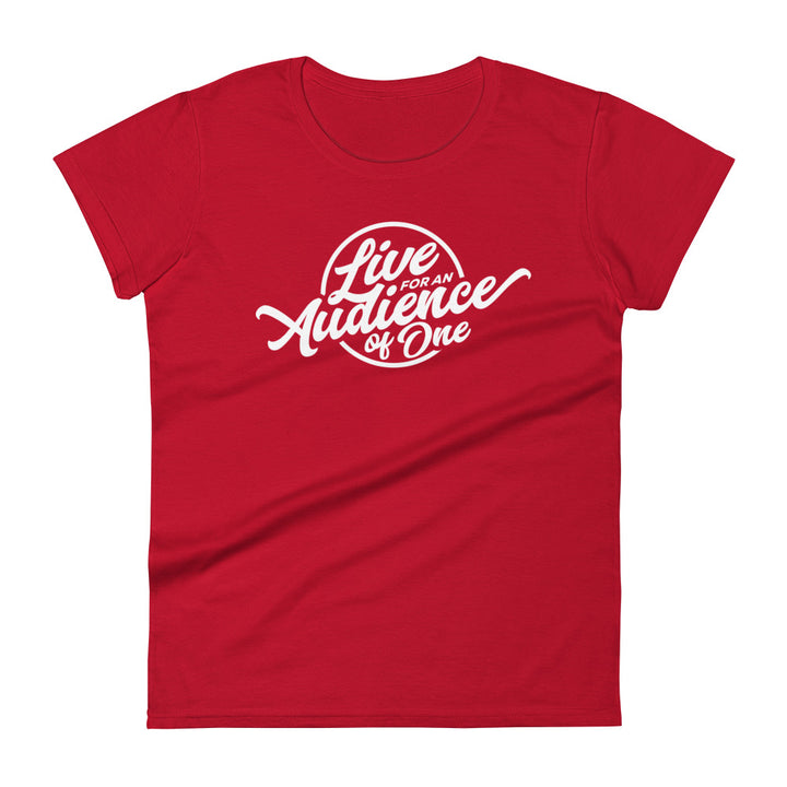 Audience of One Women's Tee Women's Tee True Red S 