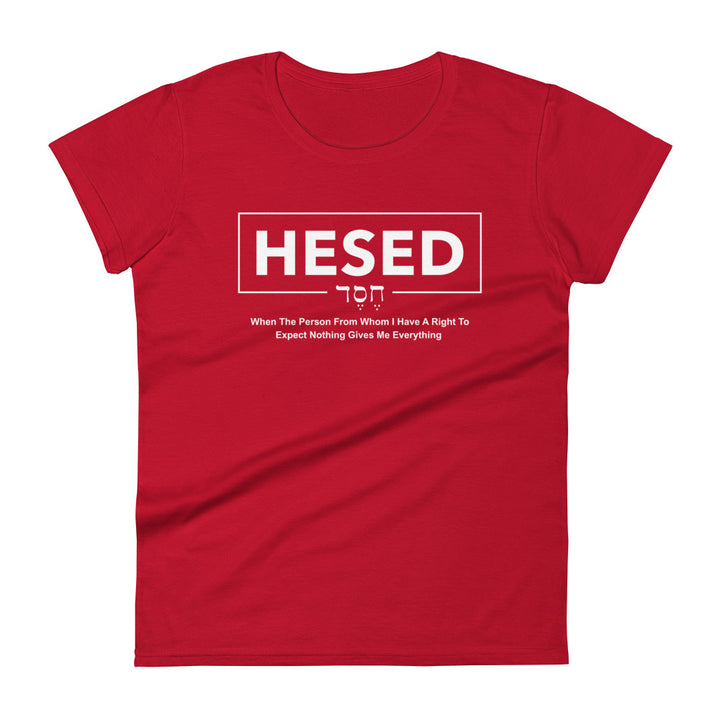 Hesed Everything Women's Tee Women's Tee True Red  