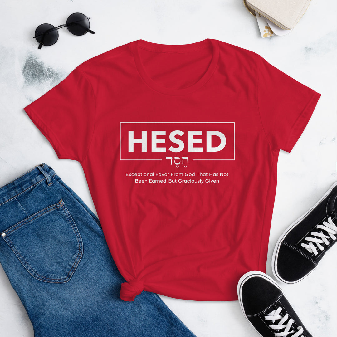 Hesed Exceptional Favor Woman's Tee Women's Tee   