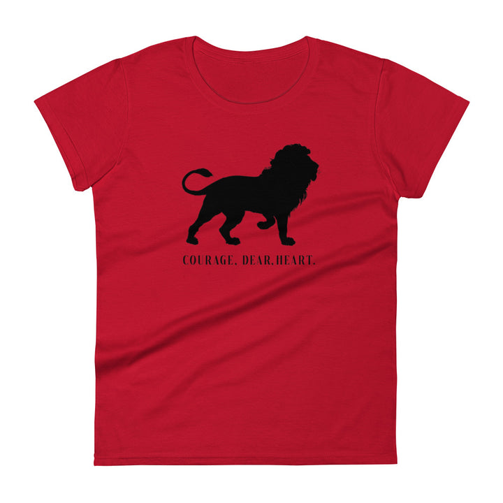 Courage Dear Heart Women's Tee Women's Tee True Red S 