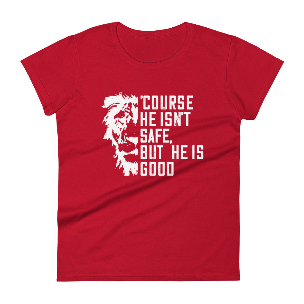 'Course He Isn't Safe Women's Tee Women's Tee True Red S 