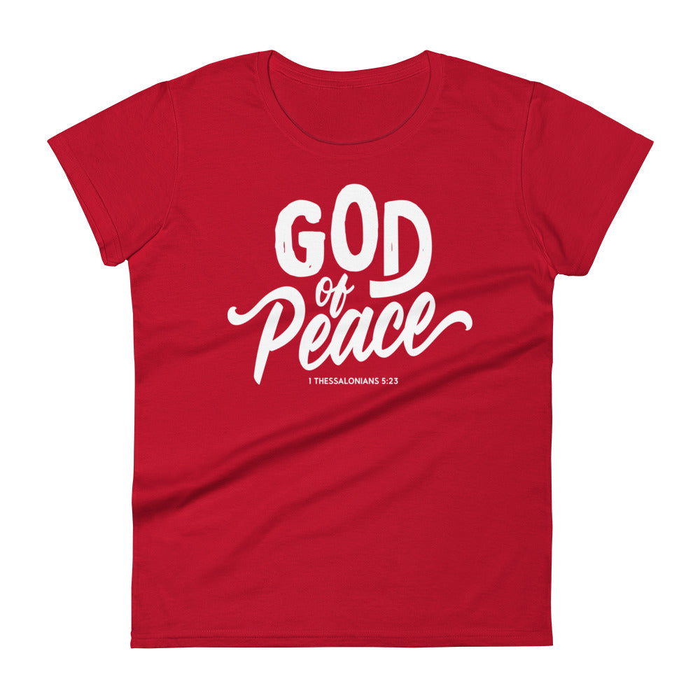 God of Peace Women's Tee Women's Tee True Red S 