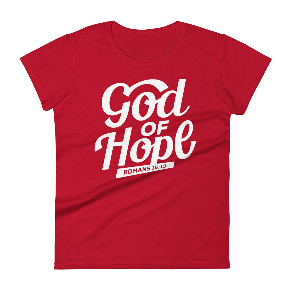 God of Hope Women's Tee Women's Tee True Red S 